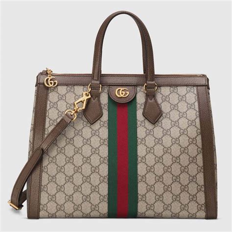 mini gucci bag gg print|Gucci small tote bags.